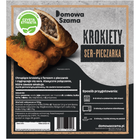 DS KROKIETY Z SEREM I PIECZARKAMI 350G -zdjęcie numer 2