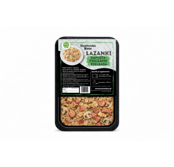 DS ŁAZANKI Z KAPUSTĄ I PIECZARKAMI 350G